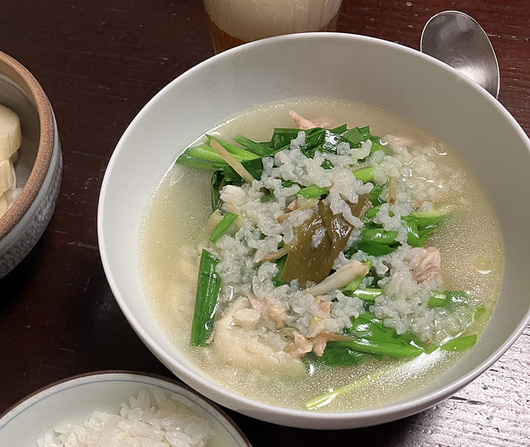 鶏煮込み サムゲタン風