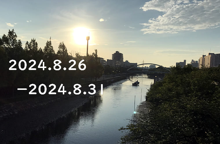 東京の東の端から「わたしのウォーキング記録」（2024・8月5週）