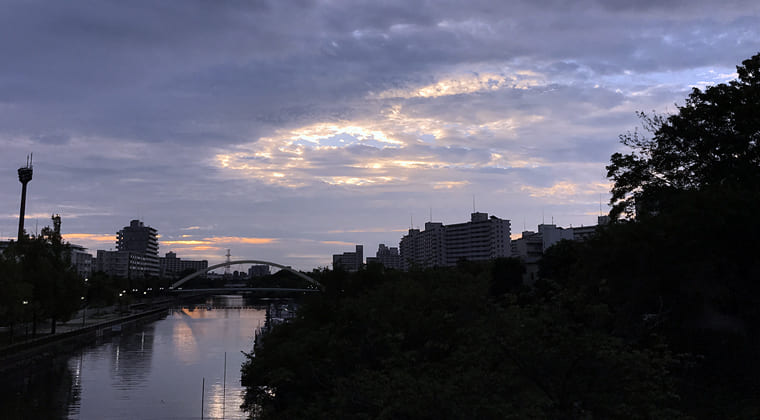 東京の東の端からわたしのウォーキング記録（2024.9.4）汗をかかない朝