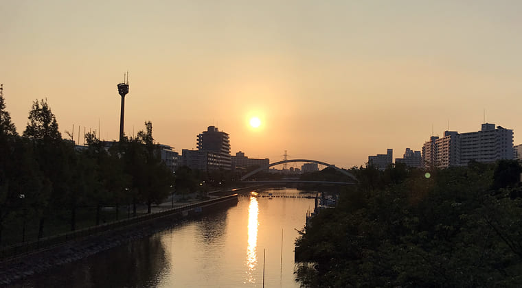 東京の東の端からわたしのウォーキング記録（2024.9.8）水路