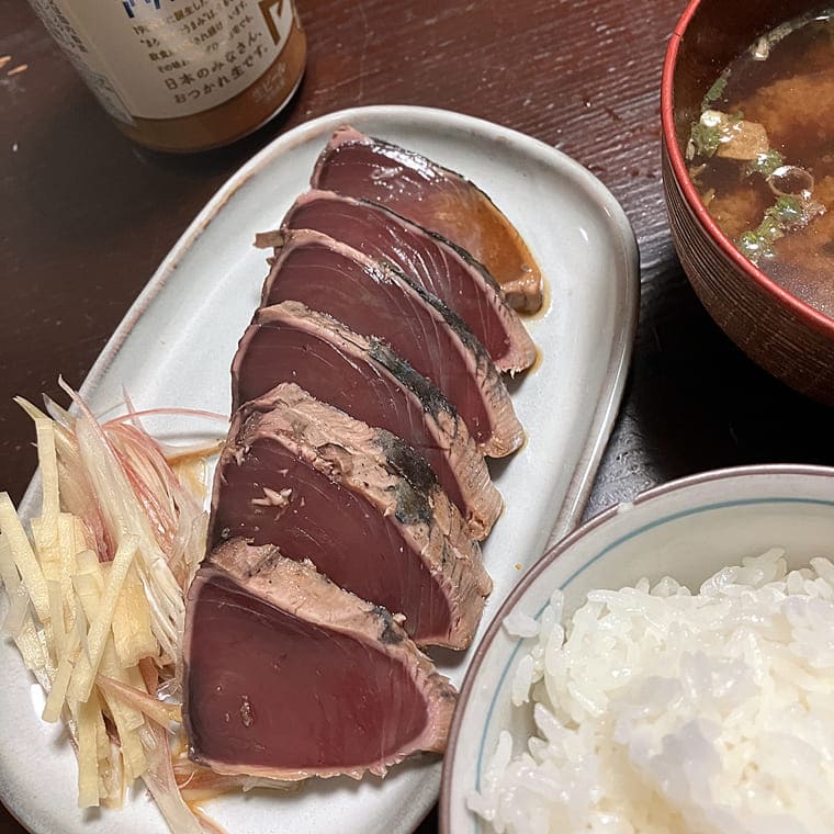 かつおのたたき