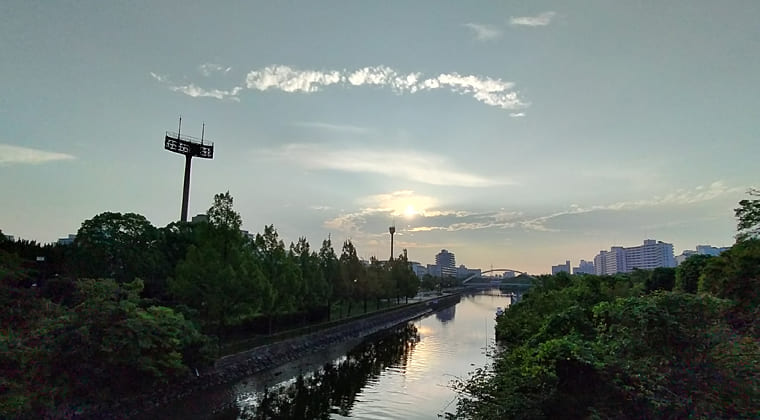 東京の東の端からわたしのウォーキング記録（2025.8.6)1