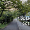 わたしのウォーキング記録（2025.10月1週目）