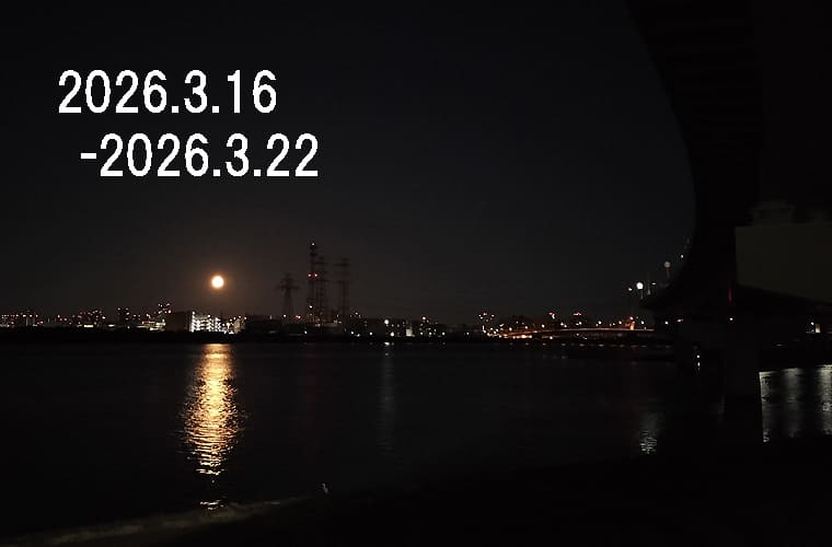 わたしのウォーキング記録（2026・3月）③